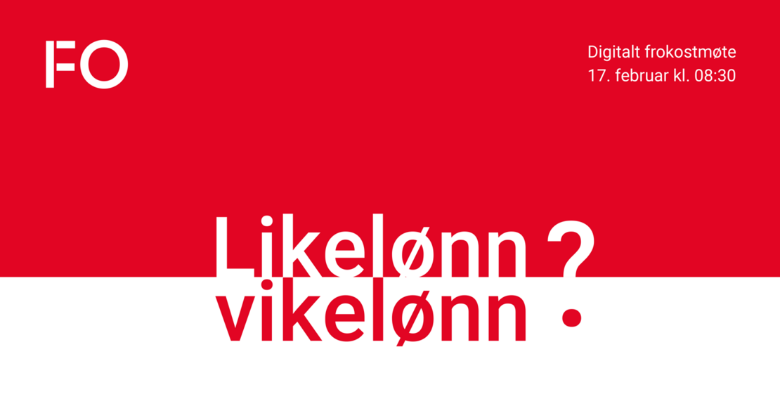 Likelønn, vikelønn?