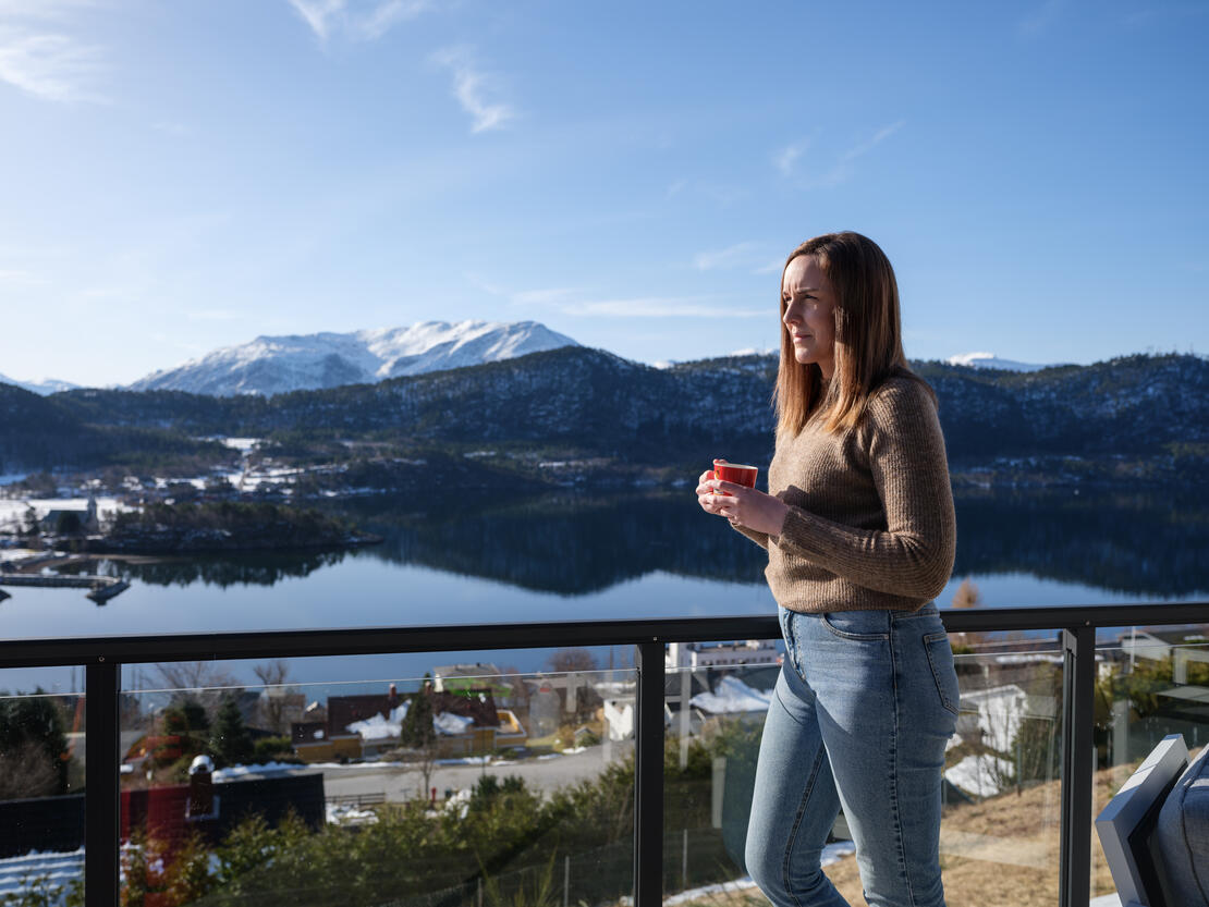 Benedikte Eide Ljøen trives aller best når hun kan hjelpe andre. – Jeg har alltid vært glad i å gi omsorg, sier hun.