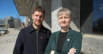 Joachim Nybakke og Lisbeth Norshus